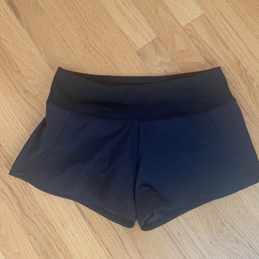 Lululemon RUN TIMES SHORT II*4" Black Size 4 Shorts